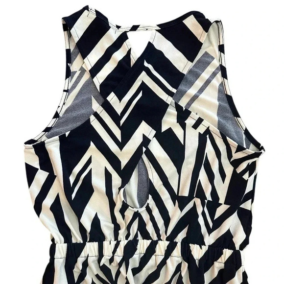 NWT Banana Republic Midi Dress Blue And White Size XS Interview Office - Picture 3 of 6